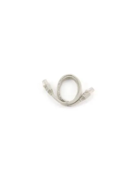 Cable red latiguillo rj45 utp cat6 0.5m gris