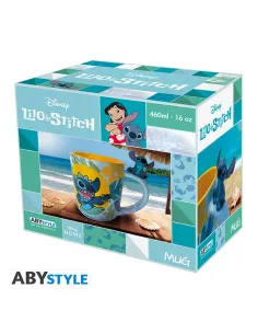 Taza 3d abystyle disney stitch hawaiano