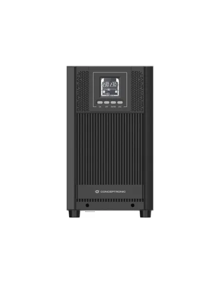 Conceptronic ZEUS52E3K sistema de alimentación ininterrumpida (UPS) Doble conversión (en línea) 3 kVA 2700 W 5 salidas AC