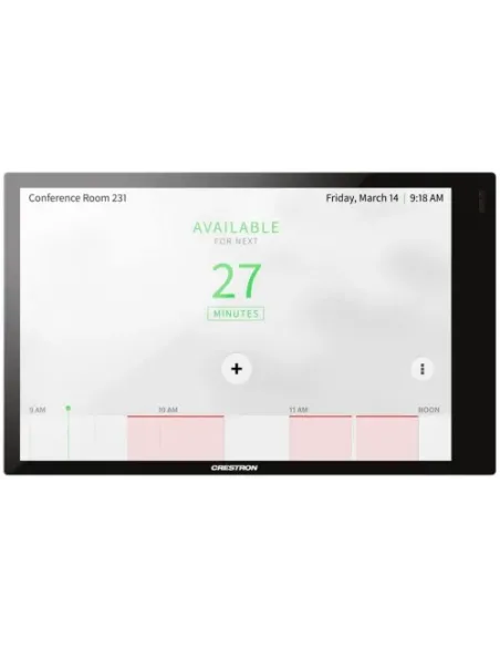 CRESTRON 7 IN. WALL MOUNT TOUCH SCREEN, BLACK SMOOTH (TSW-770-B-S) 6510813
