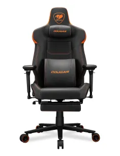COUGAR Gaming ARMOR EVO M Silla para videojuegos de PC Negro, Naranja