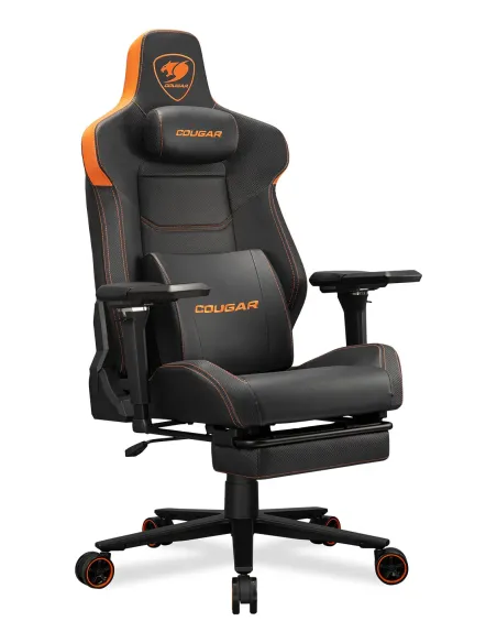 COUGAR Gaming ARMOR EVO M Silla para videojuegos de PC Negro, Naranja
