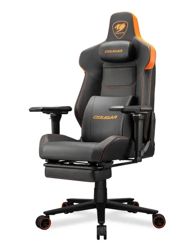 COUGAR Gaming ARMOR EVO M Silla para videojuegos de PC Negro, Naranja
