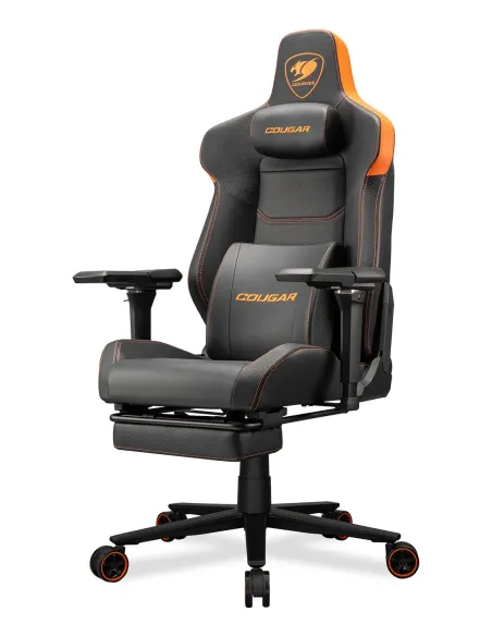 COUGAR Gaming ARMOR EVO M Silla para videojuegos de PC Negro, Naranja