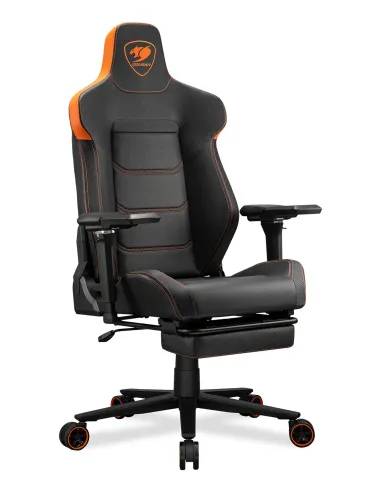 COUGAR Gaming ARMOR EVO M Silla para videojuegos de PC Negro, Naranja