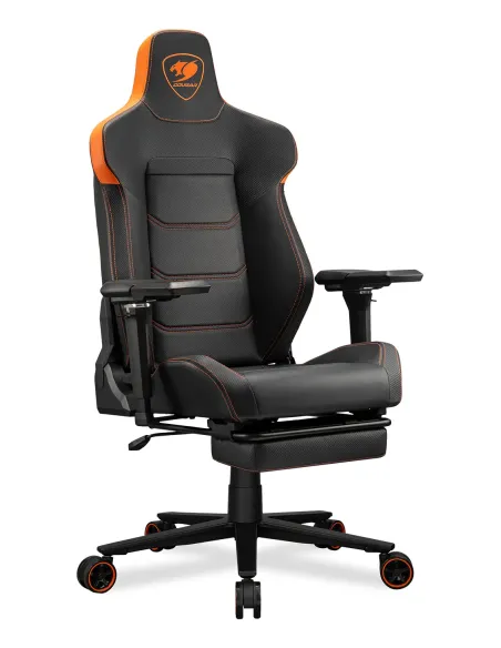COUGAR Gaming ARMOR EVO M Silla para videojuegos de PC Negro, Naranja