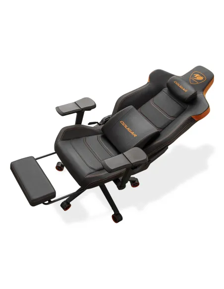 COUGAR Gaming ARMOR EVO M Silla para videojuegos de PC Negro, Naranja