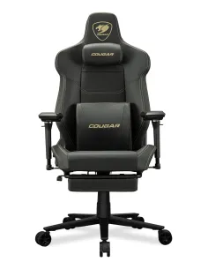 COUGAR Gaming ARMOR EVO M Silla para videojuegos de PC Negro, Oro