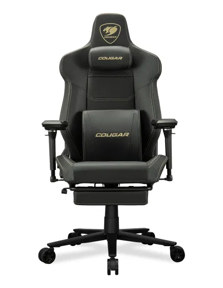 COUGAR Gaming ARMOR EVO M Silla para videojuegos de PC Negro, Oro