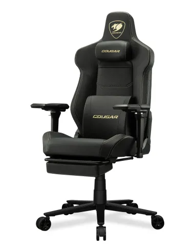 COUGAR Gaming ARMOR EVO M Silla para videojuegos de PC Negro, Oro