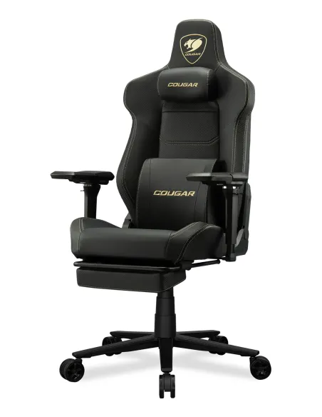 COUGAR Gaming ARMOR EVO M Silla para videojuegos de PC Negro, Oro