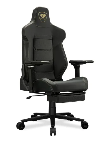 COUGAR Gaming ARMOR EVO M Silla para videojuegos de PC Negro, Oro