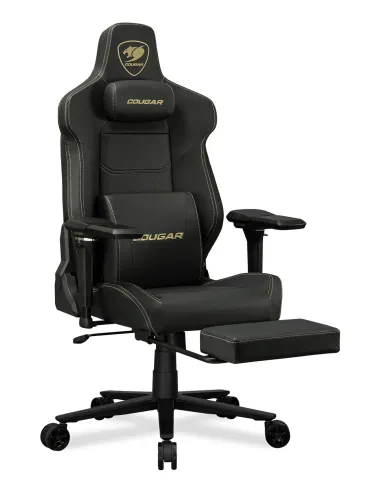 COUGAR Gaming ARMOR EVO M Silla para videojuegos de PC Negro, Oro