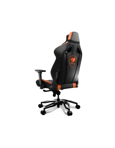 COUGAR Gaming TITAN PRO Silla para videojuegos de PC Asiento acolchado Negro, Naranja