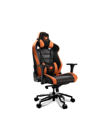 COUGAR Gaming TITAN PRO Silla para videojuegos de PC Asiento acolchado Negro, Naranja