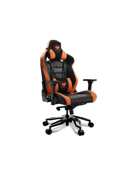COUGAR Gaming TITAN PRO Silla para videojuegos de PC Asiento acolchado Negro, Naranja