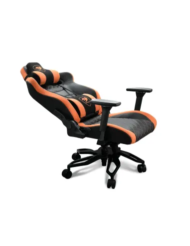 COUGAR Gaming TITAN PRO Silla para videojuegos de PC Asiento acolchado Negro, Naranja