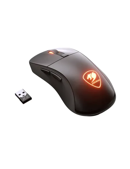 COUGAR Gaming Surpassion RX ratón Juego mano derecha RF Wireless + USB Type-A Óptico 7200 DPI