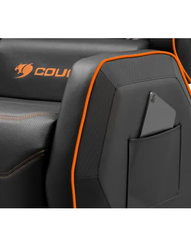 COUGAR Gaming Ranger S Sofá de gaming Negro, Naranja
