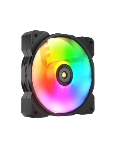 COUGAR Gaming CF-MHP12HB3-RGB Carcasa del ordenador Refrigerador de aire 12 cm Negro, Blanco 3 pieza(s)