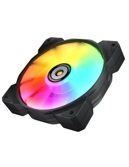 COUGAR Gaming CF-MHP12HB3-RGB Carcasa del ordenador Refrigerador de aire 12 cm Negro, Blanco 3 pieza(s)