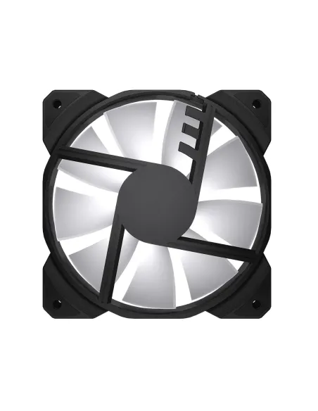 COUGAR Gaming CF-MHP12HB3-RGB Carcasa del ordenador Refrigerador de aire 12 cm Negro, Blanco 3 pieza(s)