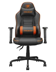 COUGAR Gaming 3MFSLORB.0001 silla para videojuegos Silla para videojuegos de PC Asiento acolchado Negro, Naranja