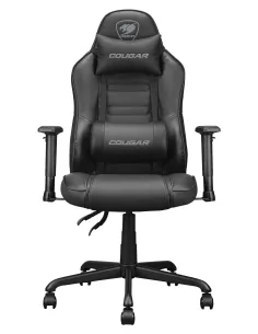COUGAR Gaming Fusion S Black Silla para videojuegos de PC Asiento acolchado Negro