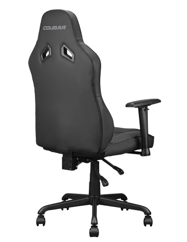 COUGAR Gaming Fusion S Black Silla para videojuegos de PC Asiento acolchado Negro