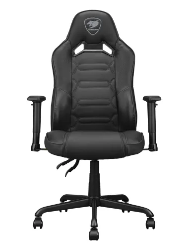 COUGAR Gaming Fusion S Black Silla para videojuegos de PC Asiento acolchado Negro