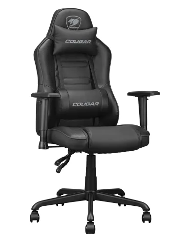 COUGAR Gaming Fusion S Black Silla para videojuegos de PC Asiento acolchado Negro