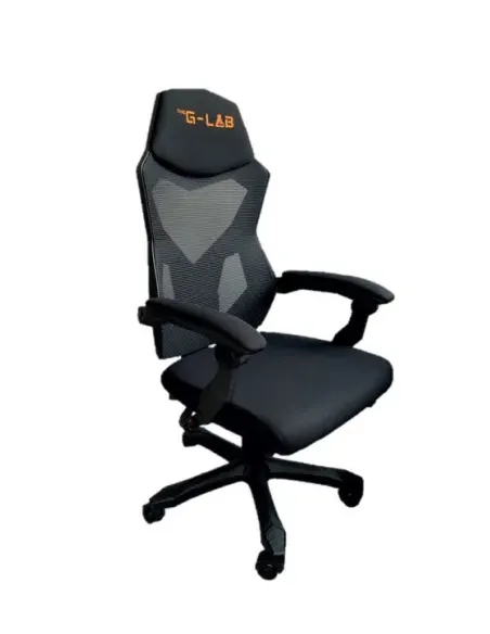 The G-Lab KS-RHODIUM-A silla para videojuegos Silla para videojuegos universal Asiento acolchado Negro