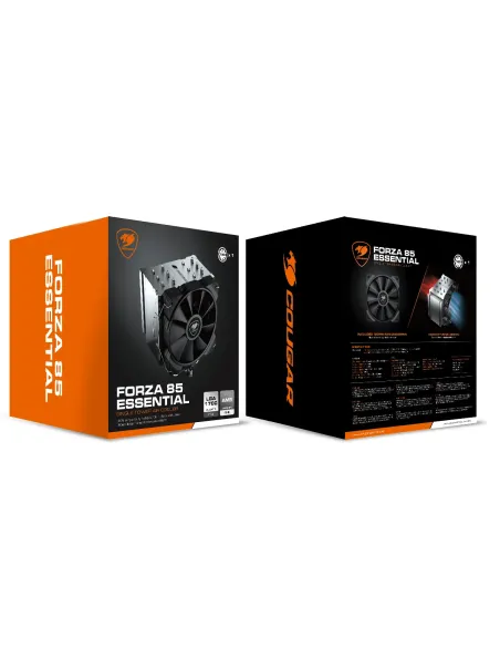 COUGAR Gaming CGR-FZAE85 Procesador Disipador térmico Radiador 12 cm Negro 1 pieza(s)