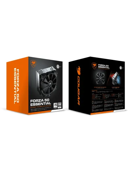 COUGAR Gaming CGR-FZAE50 Procesador Disipador térmico Radiador 12 cm Negro 1 pieza(s)