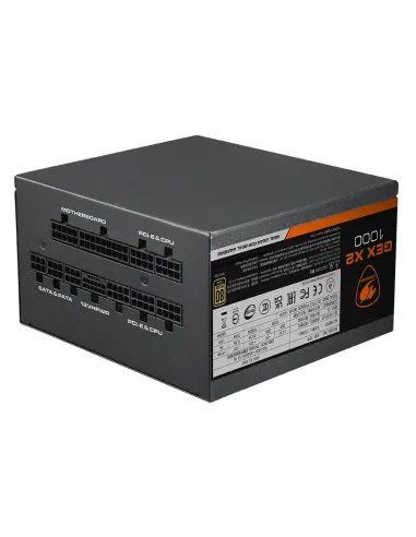COUGAR Gaming GEX X2 1000 unidad de fuente de alimentación 1000 W 20+4 pin ATX ATX Negro