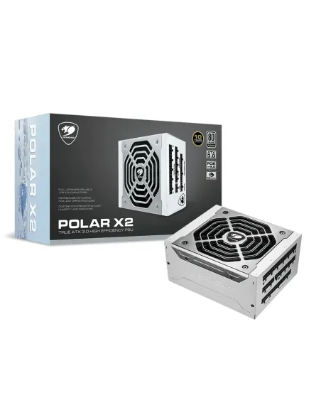 COUGAR Gaming POLAR X2 unidad de fuente de alimentación 1200 W 20+4 pin ATX Plata