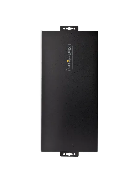 StarTech.com Hub Ladrón USB 3.0 5Gb de 16 Puertos Industrial - Metal - Montaje en Rack Superficie DIN - Carga Compartida USB