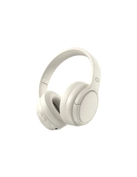 Conceptronic PARRIS03C auricular y casco Auriculares Inalámbrico y alámbrico Diadema Música Bluetooth Crema de color