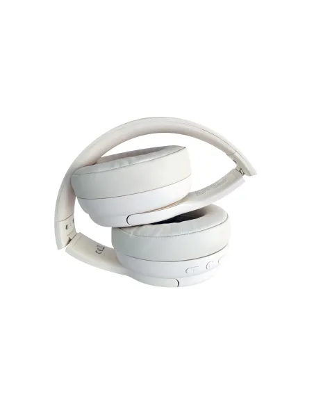 Conceptronic PARRIS03C auricular y casco Auriculares Inalámbrico y alámbrico Diadema Música Bluetooth Crema de color