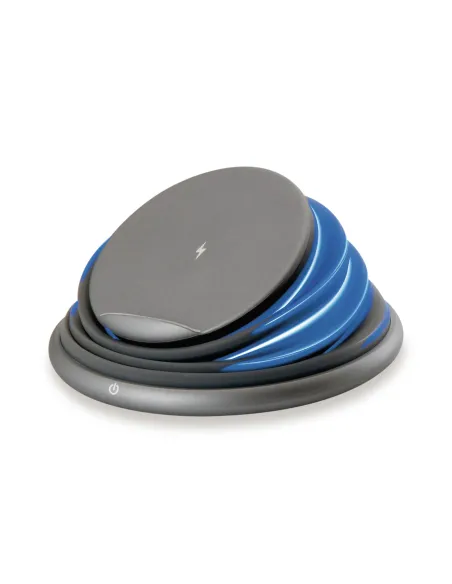 Conceptronic GORGON02G cargador de dispositivo móvil Universal Gris USB Cargador inalámbrico Carga rápida Interior Conceptronic GORGON02G cargador de dispositivo móvil Universal Gris USB Cargador inalámbrico Carga rápida Interior