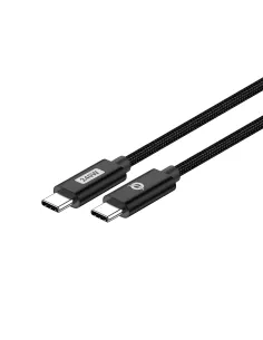 Conceptronic ETTA03B20 cable USB USB 2.0 2 m USB C Negro