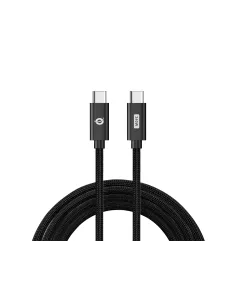 Conceptronic ETTA03B20 cable USB USB 2.0 2 m USB C Negro 2