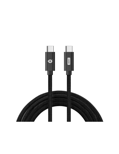Conceptronic ETTA03B20 cable USB USB 2.0 2 m USB C Negro