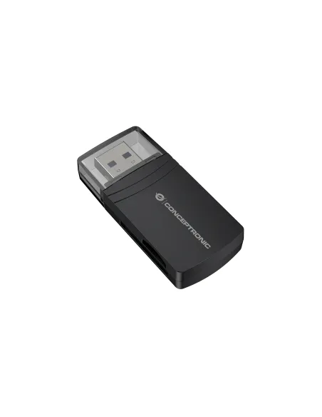 Conceptronic BIAN06B lector de tarjeta USB 3.2 Gen 1 (3.1 Gen 1) Type-A Negro