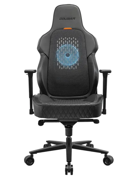 COUGAR Gaming CGR-ARP-BLB Silla para videojuegos de PC Asiento acolchado Negro