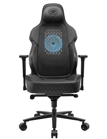 COUGAR Gaming CGR-ARP-BLB Silla para videojuegos de PC Asiento acolchado Negro