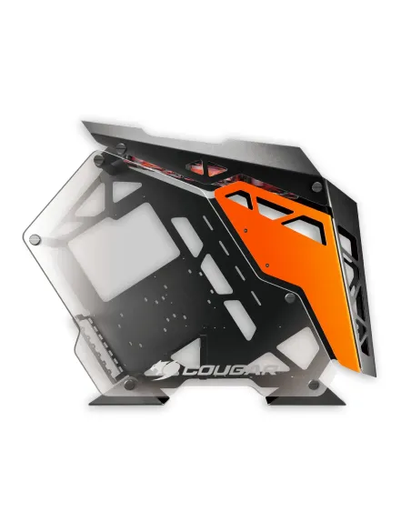 COUGAR Gaming Conquer Midi Tower Negro, Naranja