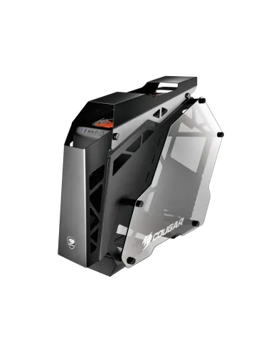 COUGAR Gaming Conquer Midi Tower Negro, Naranja