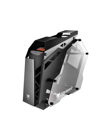 COUGAR Gaming Conquer Midi Tower Negro, Naranja