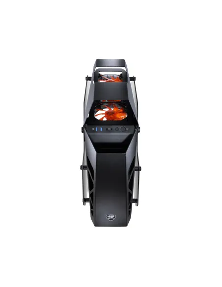COUGAR Gaming Conquer Midi Tower Negro, Naranja